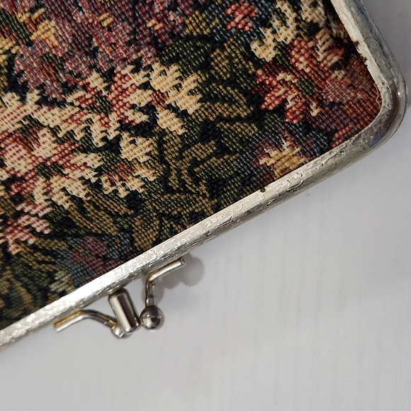 Vintage floral clutch - Picture 3 of 6